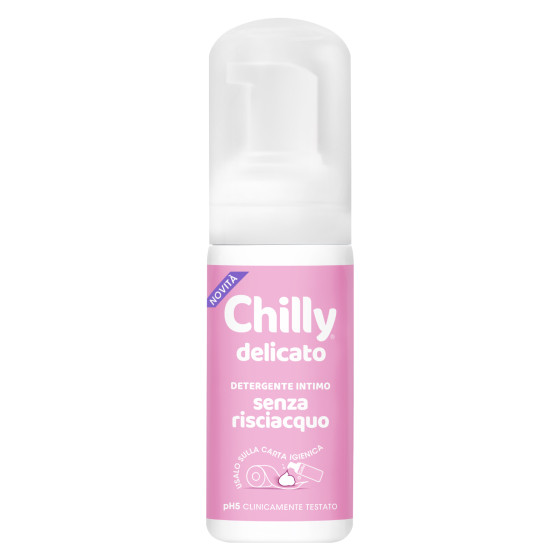 Detergente Intimo Delicato No Risciacquo pH 5 da 100ml Chilly Detergente Intimo Delicato No Risciacquo pH 5 da 100ml Chilly