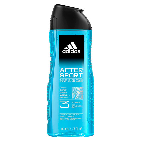 After Sport Gel Doccia 3in1 Corpo Capelli Viso 400ml Adidas After Sport Gel Doccia 3in1 Corpo Capelli Viso 400ml Adidas