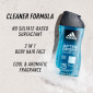 Immagine 3 - Adidas After Sport Shower Gel Bagnoschiuma 3in1 per Corpo Capelli Viso Uomo - Flacone da 400ml