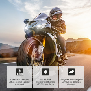 Osram LEDriving HLM Moto LED 5W Fari 12V - Lampadina HS1
