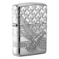 Immagine 1 - Zippo Accendino a Benzina Ricaricabile ed Antivento con Fantasia Patriotic Design - mod. 49027