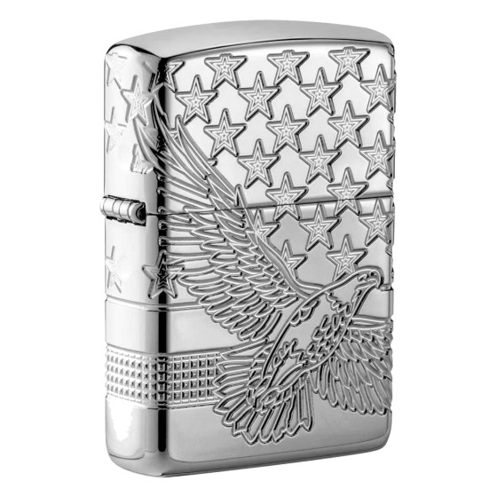 Accendino Zippo Silver Lucido