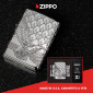 Immagine 6 - Zippo Accendino a Benzina Ricaricabile ed Antivento con Fantasia Patriotic Design - mod. 49027
