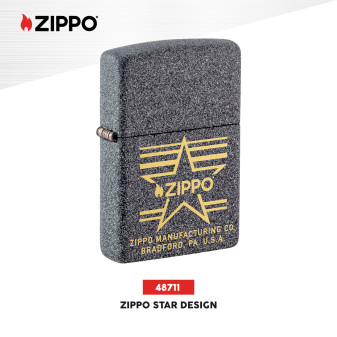 Accendino Zippo 48711 Zippo Star Design Antivento