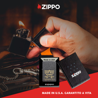 Accendino Zippo 48711 Zippo Star Design Antivento