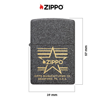 Accendino Zippo 48711 Zippo Star Design Antivento