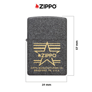 Accendino Zippo 48711 Zippo Star Design Antivento