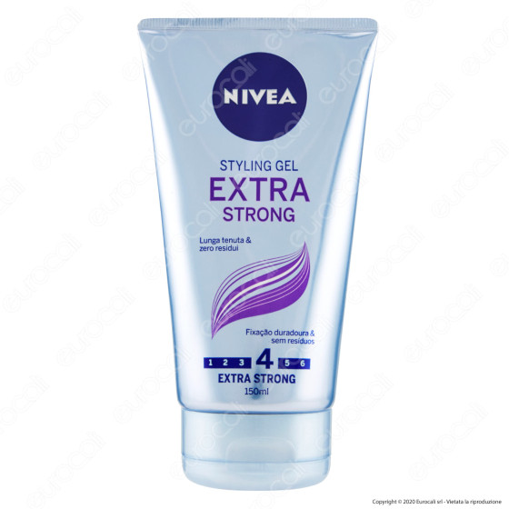Nivea Styling Gel Extra Strong Fissante Lunga Tenuta Senza Residui Nivea Styling Gel Extra Strong Fissante Lunga Tenuta Senza Residui