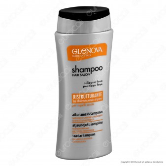 Glenova Shampoo Ristrutturante con Idrolizzato Proteico di Grano -