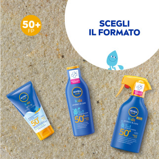 Protect & Care Kids Crema Solare Spray per Bambini SPF 30 Nivea Sun