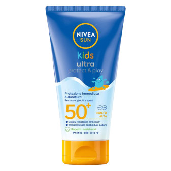 Nivea Sun Kids Ultra Protect & Play Crema Solare Resistente SPF 50+...