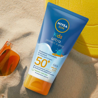 Kids Ultra Protect & Play Crema Solare Bambini SPF 50+ Nivea Sun