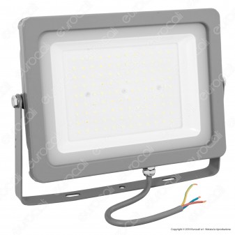 V-Tac VT-49100 Faretto LED SMD 100W Ultrasottile da Esterno Colore