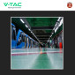 Immagine 6 - V-Tac VT-8340 Tubo LED Prismatico Plafoniera SMD 40W Lampadina 120cm - SKU 8048 / 8049