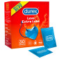 Immagine 1 - Preservativi Durex Love Extra Lube con Forma Easy On - Confezione da 30 Profilattici