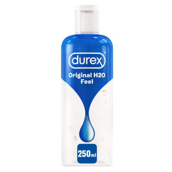 Durex Original H2O Feel Gel Lubrificante Intimo Effetto Seta - Flacone da 250ml