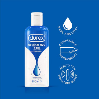 Original H2O Feel Gel Lubrificante Intimo 250ml Durex