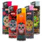 Ciao Accendini Elettronici Large Fantasia Sugar Skull - Serie da 5 Accendini