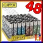 Clipper Large Fantasia Pasley - Box da 48 Accendini C10 [TERMINATO]