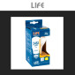 Immagine 7 - Life Lampadina LED E27 Filament 18W Bulb A70 Milky Vetro Bianco - mod. 39.920359CM / 39.920359NM
