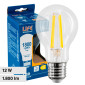 Immagine 1 - Life Lampadina LED E27 12W Bulb A70 Goccia Filament Vetro Trasparente - mod. 39.920357C27