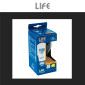 Immagine 7 - Life Lampadina LED E27 12W Bulb A70 Goccia Filament Vetro Trasparente - mod. 39.920357C27