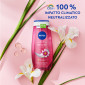 Immagine 3 - Nivea Shower Gel Waterlily & Oil Detergente Corpo Idratante Nutriente con Perle d'Olio e Profumo di Ninfea - Flacone da 250ml