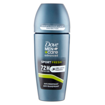 Dove Men+Care Advanced Sport Fresh Deodorante Roll-On Antitraspirante 72h...