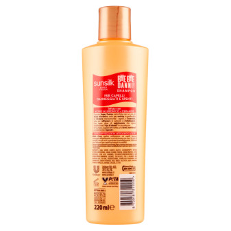 Sunsilk Shampoo Bye Bye Danni con Acido Ialuronico e Ceramide