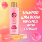 Immagine 3 - Sunsilk Idra Boom Shampoo per Capelli Secchi e Sfibrati con Acido Ialuronico e Collagene - Flacone da 220ml