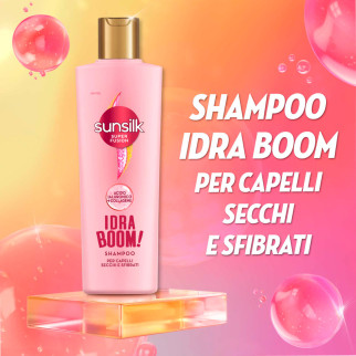 Sunsilk Shampoo Idra Boom con Acido Ialuronico e Collagene