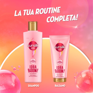 Sunsilk Shampoo Idra Boom con Acido Ialuronico e Collagene