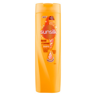 Sunsilk Morbidi e Luminosi Shampoo Per Capelli Secchi con Biotina - Flacone...