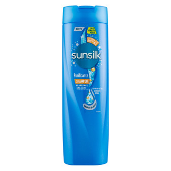 Sunsilk Purificante Shampoo Per Capelli Grassi con Biotina - Flacone da 400ml