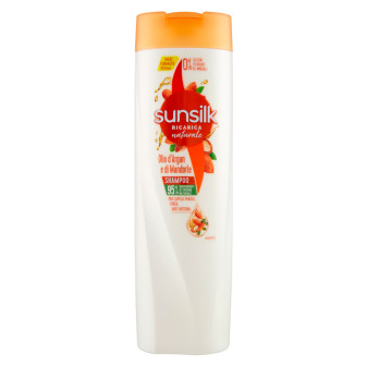 Sunsilk Ricarica Naturale con Olio d'Argan e di Mandorle Shampoo Per Capelli...