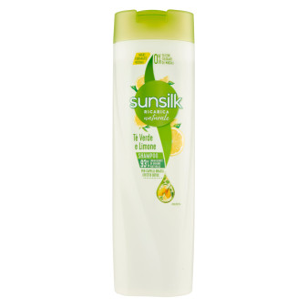 Sunsilk Ricarica Naturale Shampoo Purificante Tè Verde & Limone per Capelli...
