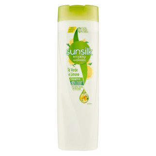 Sunsilk Ricarica Naturale Shampoo Tè Verde & Limone per Capelli Grassi