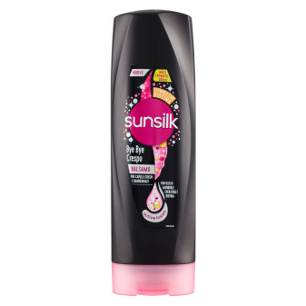 Sunsilk Bye Bye Crespo Balsamo per Capelli Crespi e Danneggiati con Biotina -...