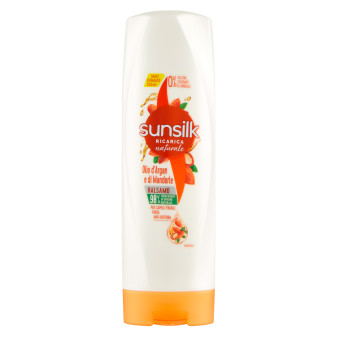 Sunsilk Ricarica Naturale con Olio d'Argan e di Mandorle Balsamo Per Capelli...