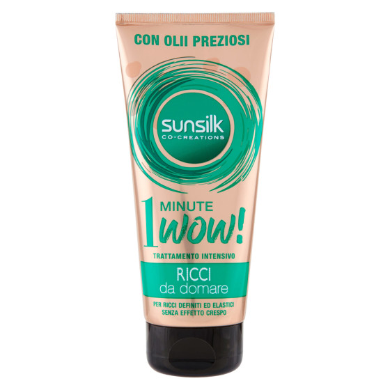 Sunsilk 1 Minute Wow Trattamento Intensivo Ricci da Domare 180ml Sunsilk 1 Minute Wow Trattamento Intensivo Ricci da Domare 180ml