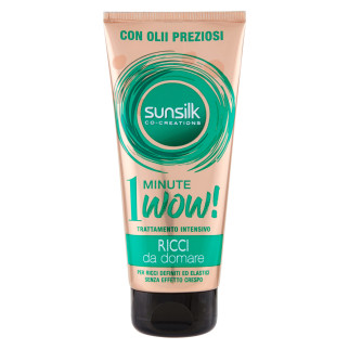 Sunsilk 1 Minute Wow Trattamento Intensivo Ricci da Domare 180ml