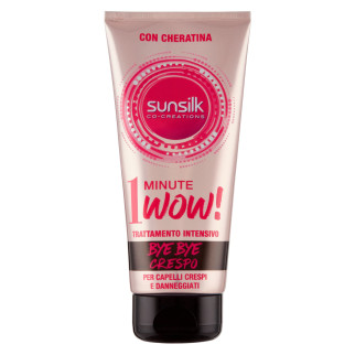 Sunsilk 1 Minute Wow Trattamento Intensivo Bye Bye Crespo 180ml