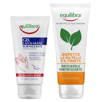 Gel Mani 75ml e Docciasole 100ml Omaggio con Equilibra