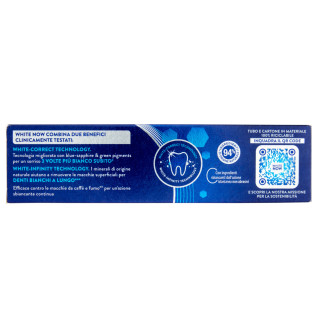 Mentadent White Now Dentifricio Sbiancante Antimacchia - 75ml