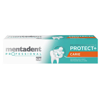 Mentadent Professional Protect+ Carie Dentifricio con Minerali Biocompatibili...