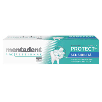 Mentadent Professional Protect+ Sensibilità Dentifricio con Minerali...