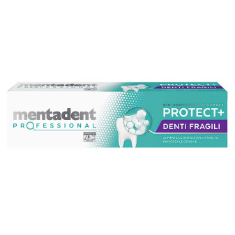 Mentadent Professional Protect+ Denti Fragili Dentifricio con Minerali...
