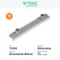 Immagine 9 - V-Tac Kit Struttura in Alluminio Montaggio 10 Pannelli Solari Fotovoltaici 35mm da 400W a 550W su Tetto Lamiera Grecata