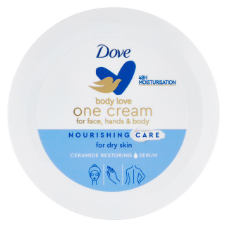 One Cream Crema Nutriente Viso Mani e Corpo Pelli Secche 250ml Dove
