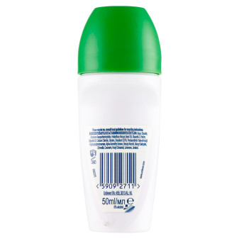 Deodorante Roll-on Cetriolo e Tè Verde 48h 0% Alcol 50ml Dove